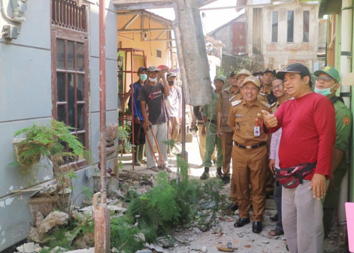 Buka Akses Jalan di Tengah Pemukiman Padat, 13 Rumah Warga Jaraksari Dikepras