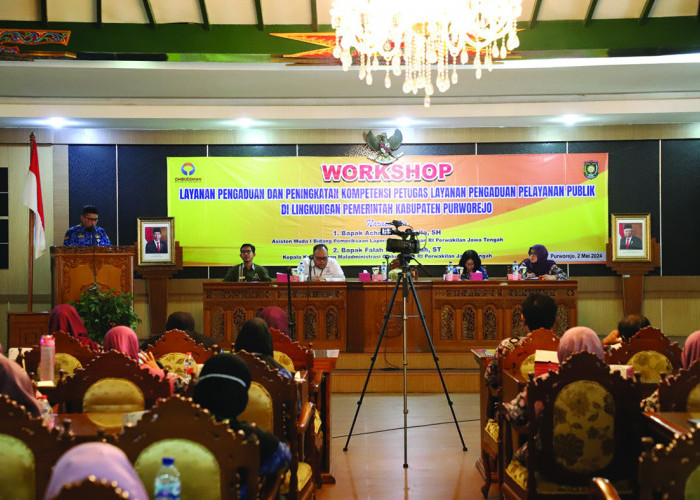 Tingkatkan Kualitas Pelayanan Publik, Pemkab Purworejo Fasilitasi Workshop Layanan Pengaduan 