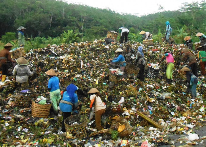 Lonjakan Sampah di Temanggung Saat Libur Idulfitri, Naik 4 Ton per Hari