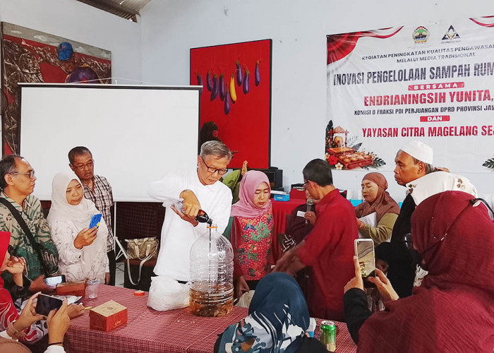 Limbah Dapur Berbuah Cuan, Warga Kota Magelang Didorong Olah Sampah Mandiri Lewat Ekoenzim