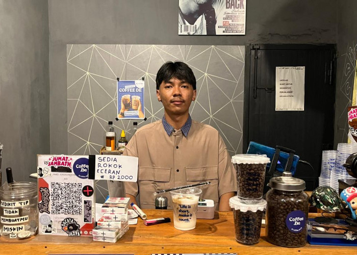 Berawal dari Nekat, Pemuda Asal Secang Magelang Sukses Bangun Bisnis Kopi dari Pinggir Jalan