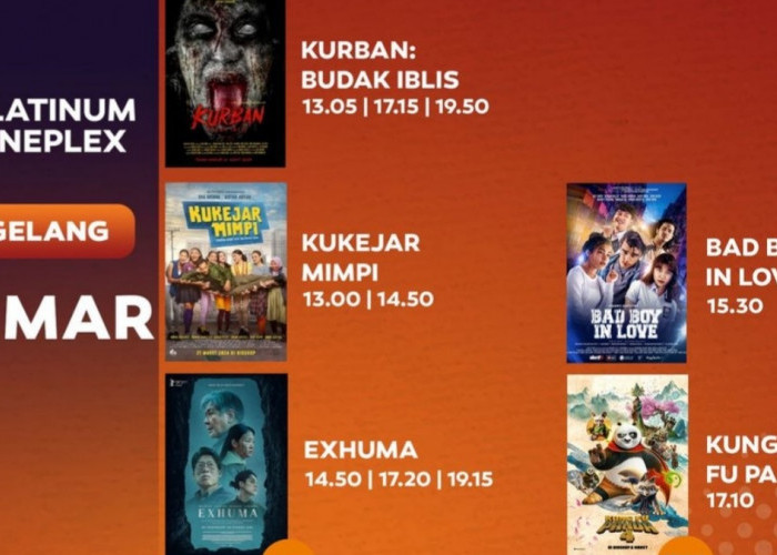 8 Film Bioskop di Cineplex Platinum Magelang Bulan Maret 2024! Masih Ada Exhuma Buruan Nonton