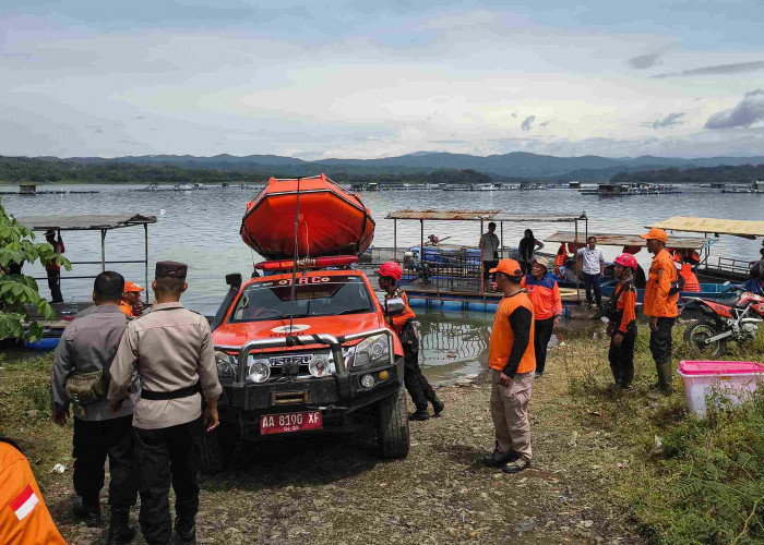 Korban Tenggelam di Waduk Wadaslintang Wonosobo Belum Ditemukan, Operasi SAR Berlanjut