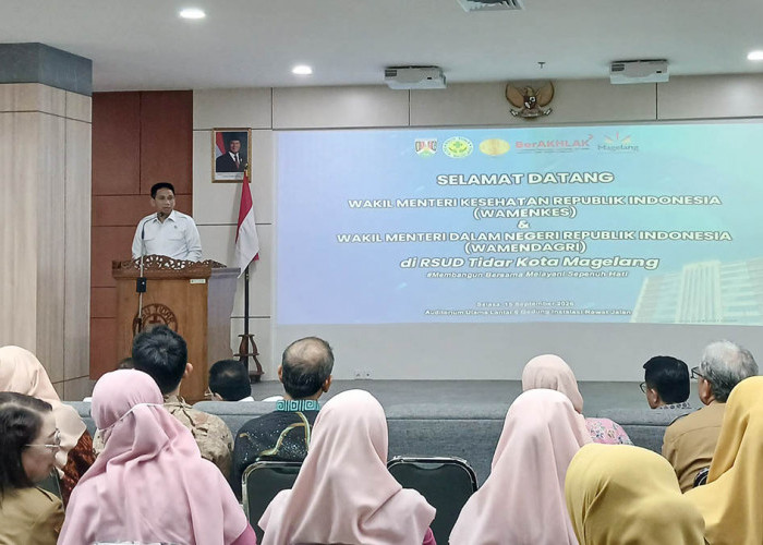 Ambisi Bebas TB 2030, Wamenkes Desak Dinkes Kota Magelang Pisahkan Data Pasien Lokal dan Pendatang