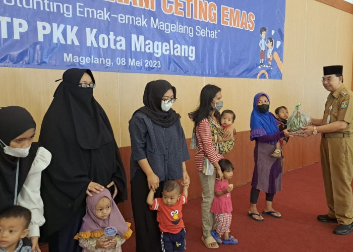 Cegah Stunting, TP PKK Kota Magelang Luncurkan Program “Ceting Emas”