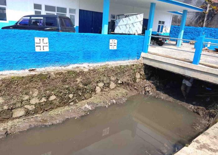 Sempat Tersumbat Sampah, Aliran Teknik Irigasi Kali Bening di Kota Magelang Kembali Lancar