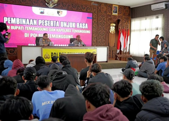 Bina Peserta Demo Temanggung, Bupati: Saya Yakin Mereka Bisa Jadi Lebih Baik