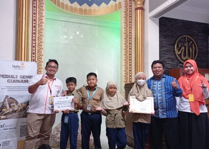 Peringati HGN, SD Mutual dan Lazismu Kota Magelang Berkolaborasi Galang Dana Cianjur