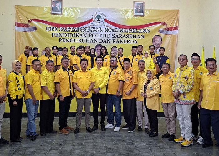 Dilantik, Pengurus Baru Golkar Kota Magelang Siapkan 3 Strategi Menuju Pemilu 2029