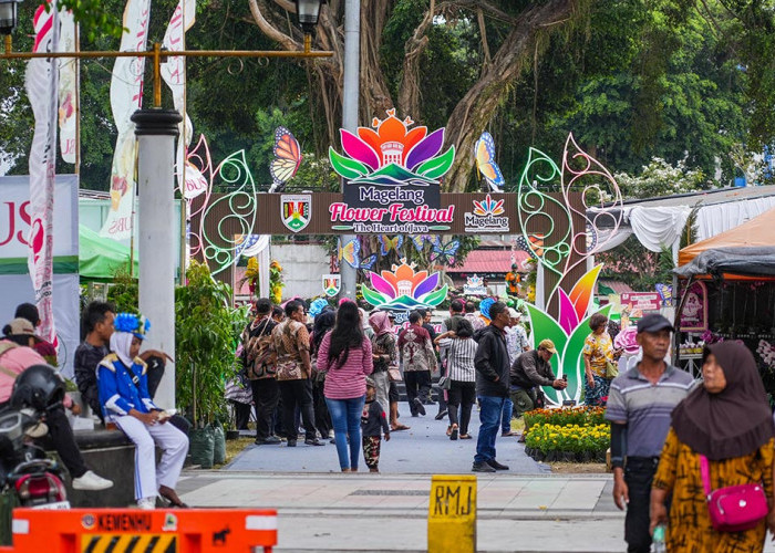 Hadirkan 20 Ribu Bunga di Alun-alun, Magelang Festival Flowers 2026 Bangkitkan Pesona Tuin van Java