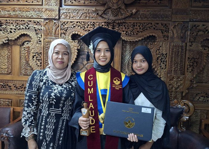 Raih IPK 3,99, Wisudawan Terbaik Untidar Ini Sukses Bikin Aplikasi Belajar Matematika