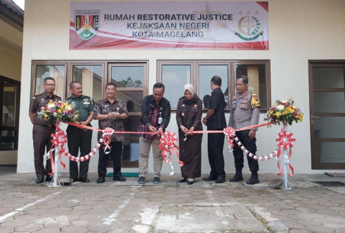 Resmikan Rumah Restorative Justice di Kota Magelang, Fasilitasi Penyelesaian Hukum Lewat Musyawarah