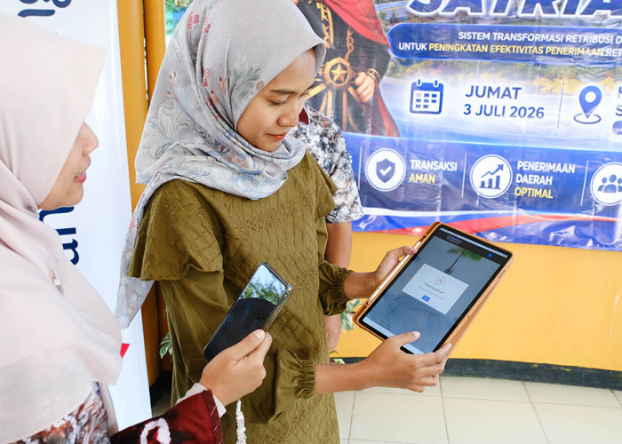 Tinggalkan Transaksi Tunai, Pemkot Magelang Terapkan Bayar Retribusi Pakai SATRIA QRIS