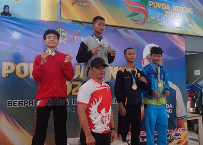 Kabupaten Magelang Raih 3 Medali Emas Popda Jateng
