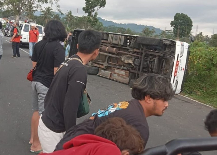 Mobil Relawan Asal Magelang Terlibat Kecelakaan Saat Hendak Pulang Usai 10 Hari di Gunung Slamet
