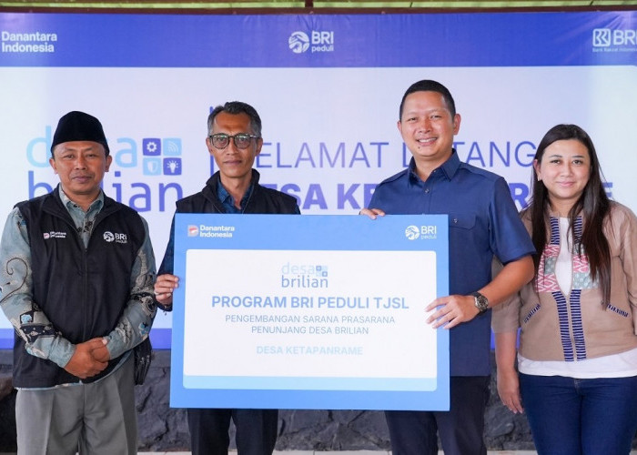 Dorong Pengembangan Wisata dan Edukasi Berbasis Masyarakat, BRI Peduli Salurkan Bantuan untuk Desa Ketapanrame