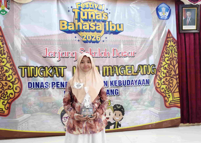 Kuasai Aksara Jawa, Siswi SD Kedungsari 1 Kota Magelang Ukir Prestasi di Ajang FTBI