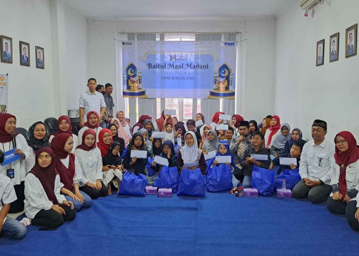Lazismu Kota Magelang Berbagi Kebahagiaan untuk Anak Yatim