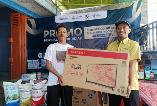 Petani di Ngadirejo Beralih Menggunakan Pupuk Nonsubsidi