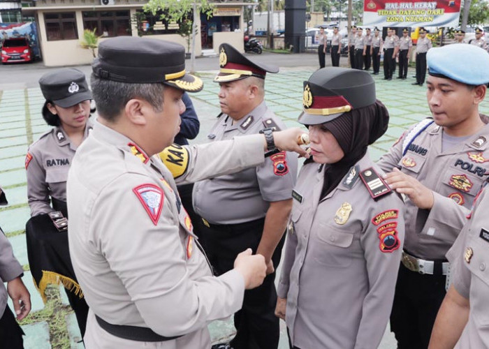 Puluhan Personel Polres Purworejo Naik Pangkat, Laksanakan Tugas Penuh Tanggung Jawab