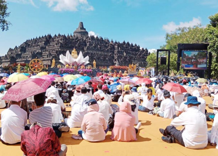 Seberapa Besar Keistimewaan Candi Borobudur Magelang sehingga Jadi Tujuan 32 Biksu Thudong?