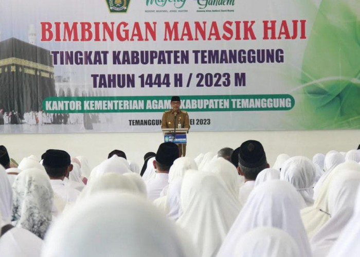 631 Calon Jemaah Haji Temanggung Ikuti Bimbingan Manasik Haji Tahun 2023
