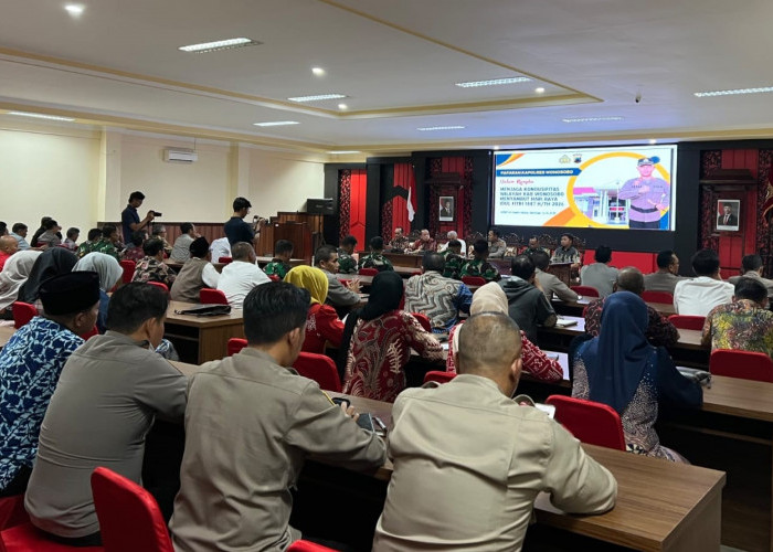 Pengamanan Lebaran di Wonosobo Diperketat, Siagakan 394 Personel dan 7 Posko Strategis 