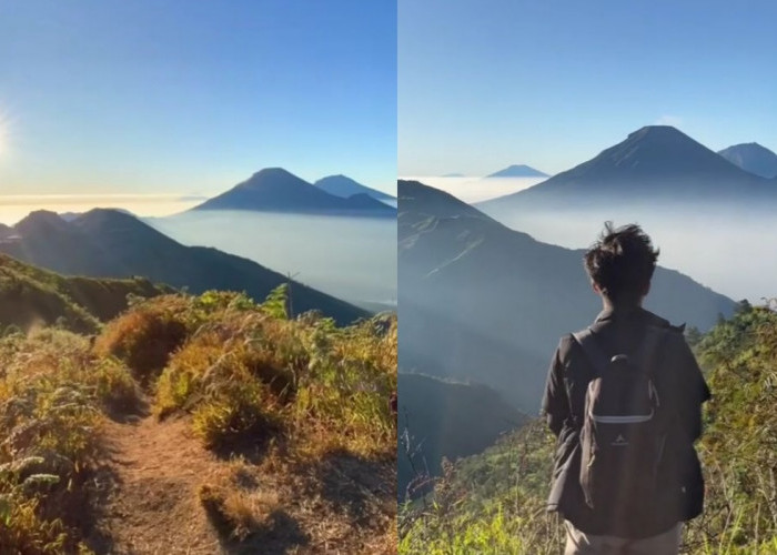 3 Potret Puncak Gunung Bismo yang Punya Panorama Menawan, Cantiknya Bagaikan Lukisan Alam yang Mempesona