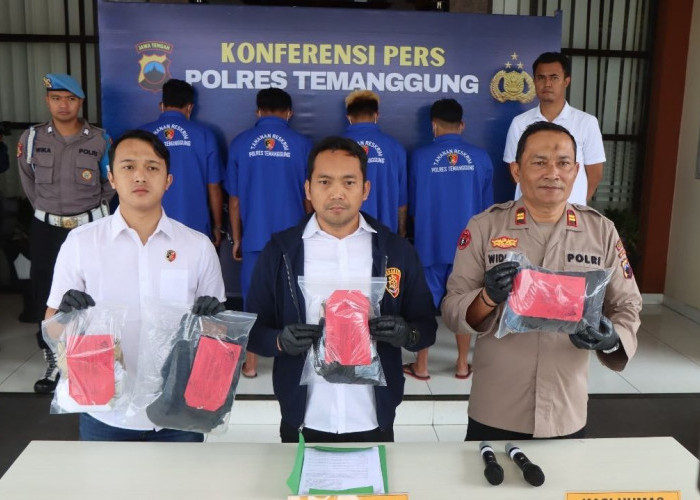 Perangkat Desa Tlogopucang Ditangkap, Terlibat Pengrusakan Gerbang DPRD Temanggung Saat Demo