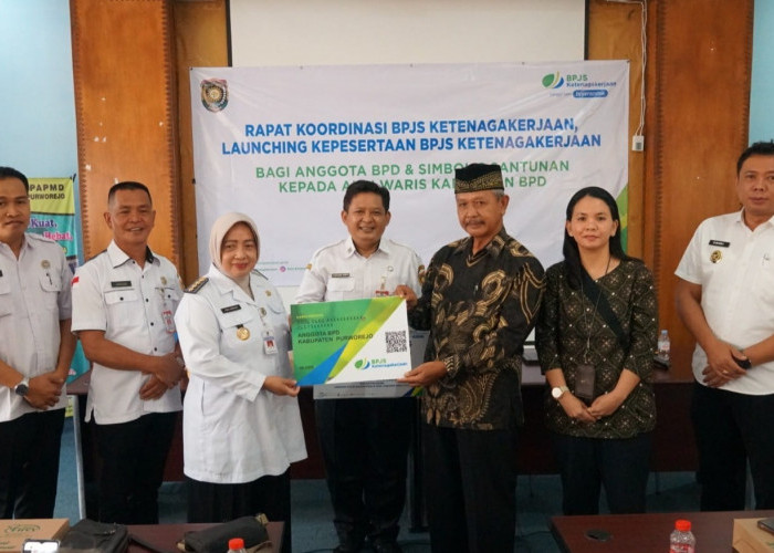 Pemkab Purworejo Luncurkan BPJS Ketenagakerjaan bagi Anggota BPD