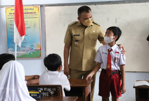 Masuk Sekolah Perdana, Bupati Purworejo Gelar Sidak 