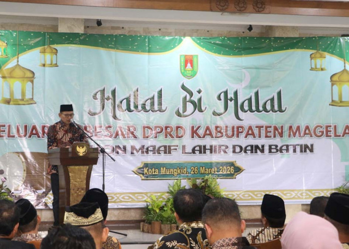 Bukan Sekadar Seremoni, Halal Bihalal DPRD Kabupaten Magelang Teguhkan Komitmen Pembangunan Daerah