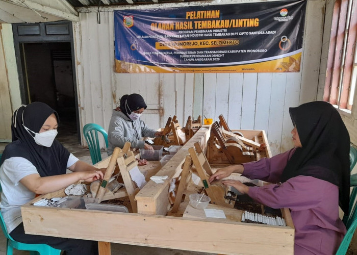 Perkuat SDM Industri SKT dan Keterampilan Masyarakat Wonosobo