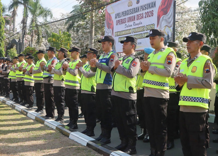Amankan Pilkades Magelang 2026, Tiap TPS Dijaga Ketat 10 Personel Gabungan TNI-Polri dan Linmas