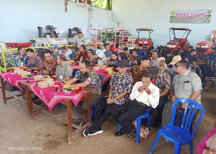 Dalam Launching Pertanian Modern pada Kamis (24/4/2025), turut dilaunching pula Koperasi Krida Muda Agro Sukoharjo sebagai salah satu penggerak pertanian modern