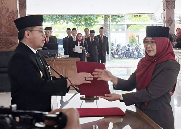 Indah Dwiantari Dilantik Jadi Pj Sekda Kota Magelang, Larsita Kembali Jabat Inspektur Daerah
