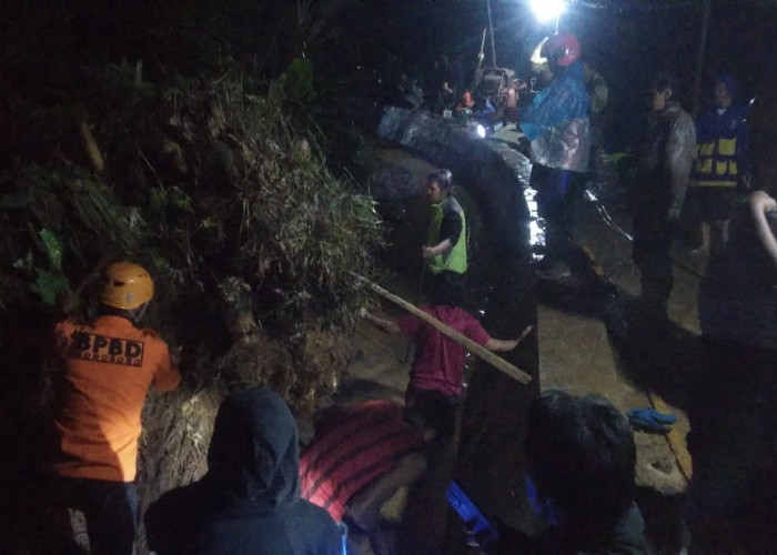 Sempat Dikira Gempa, Tebing Setinggi 20 Meter Longsor di Wonosobo Bikin Goncangan Dahsyat
