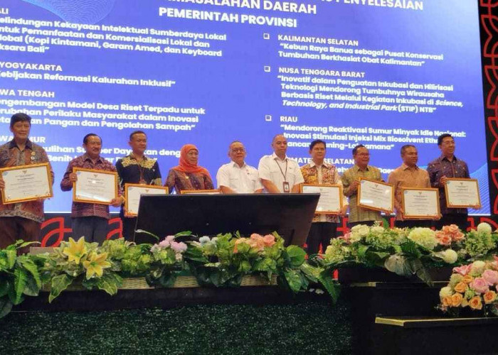 Brida Jateng Raih Dua Penghargaan BRIN 2025 Berkat Kolaborasi dan Inovasi Daerah