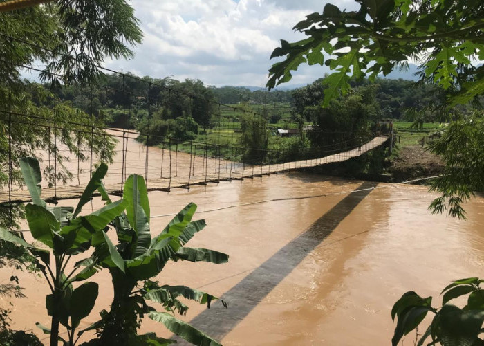 Jembatan Ngembik di Magelang Utara Kapan Dibangun Permanen? Sejak 1989 hanya Dapat Janji Manis Pemerintah