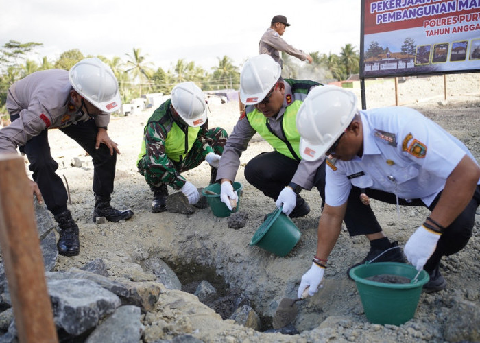 Mapolsek Bagelen Dibangun di Lahan Baru, Kantor Lama Kerap Terendam Banjir