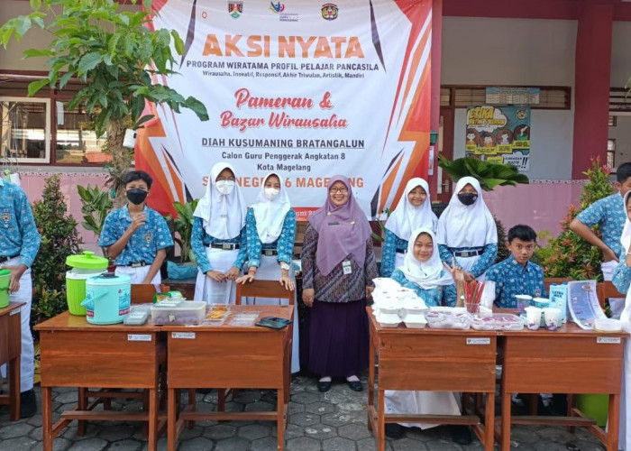 Inovasi Wiratama Latih Jiwa Wirausaha Siswa SMPN 6 Magelang