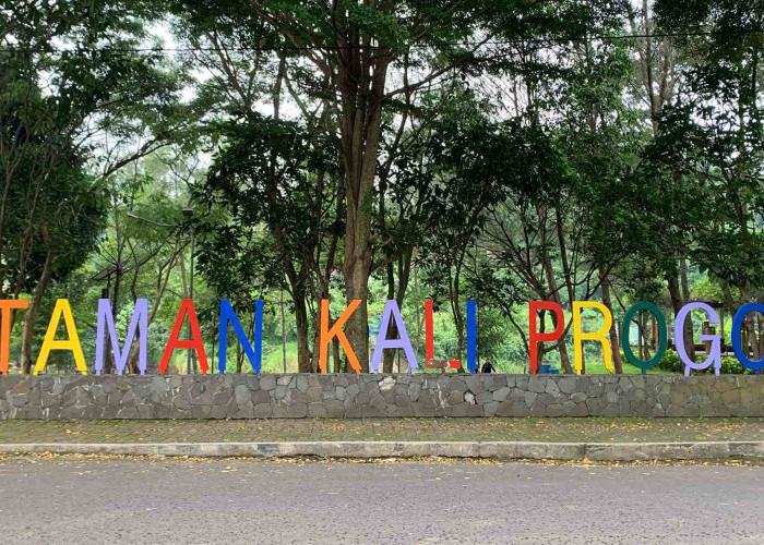 Wisata Gratis Taman Kali Progo Temanggung, Bisa Beri Makan Rusa Hingga Mancing dengan Suasana Syahdu
