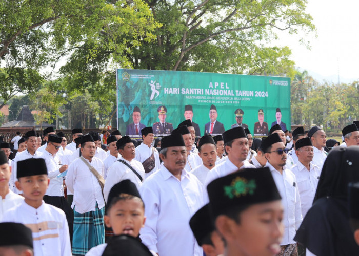 Apel Akbar Hari Santri di Purworejo: Santri Siap Jadi Agen Perubahan