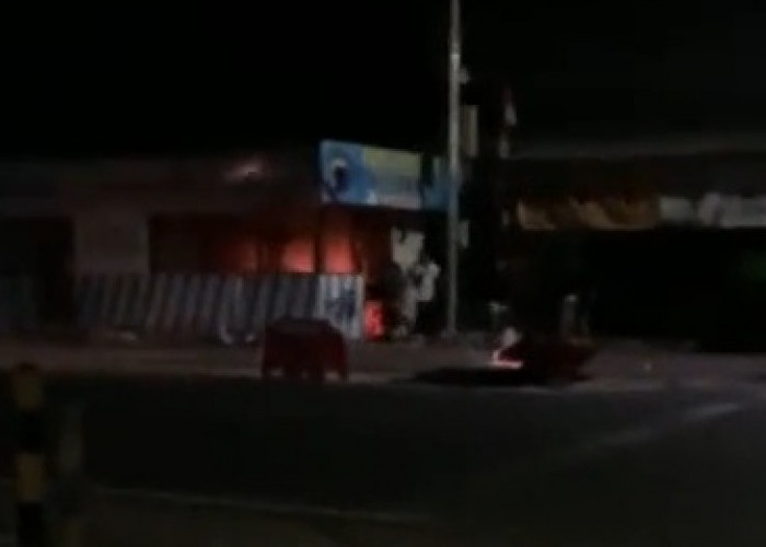 Pos Lantas Kutoarjo Dibakar Massa, Polisi Amankan Lokasi