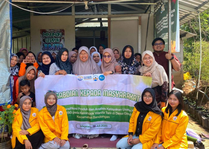Dosen Untidar Ajari KWT Gandusari Magelang Olah Jamur Menjadi Produk Bernilai Ekonomi