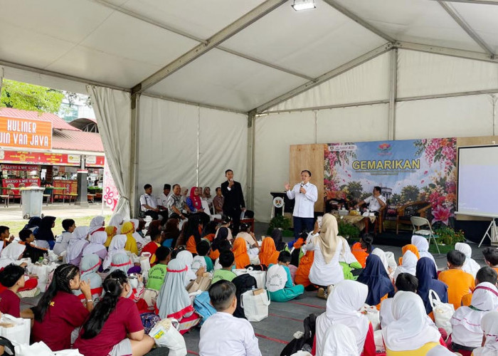 Tekan Stunting, Pemkot Magelang Kampanyekan Gemar Makan Ikan ke Ratusan Siswa SD
