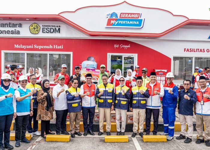 Pastikan Stok BBM Aman Selama Mudik, Wakil Menteri ESDM Kunjungi Rest Area 379 A Batang-Semarang