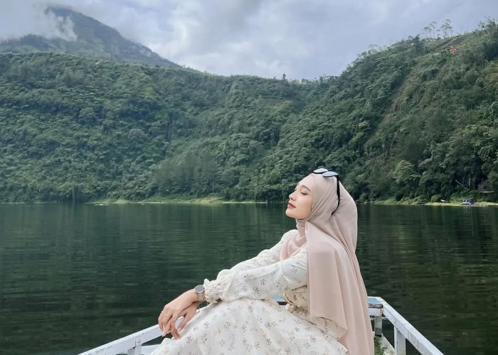 Wisata di Telaga Menjer Wonosobo