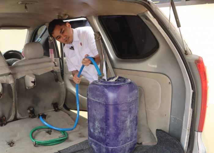 Modus Tangki Mobil Modifikasi Sedot Pertalite di Wonosobo Terbongkar