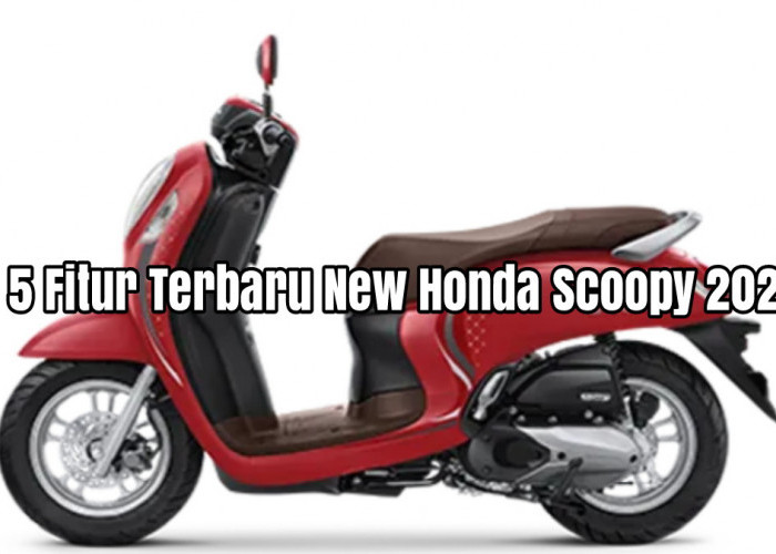 5 Fitur Terbaru New Honda Scoopy 2024 yang Akan Resmi Diluncurkan Pada 2024 Mendatang